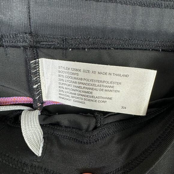 CW-X | Black Rainbow 3/4 Length Stabilyx UPF 50+ Cropped Compression Leggings - Picture 8 of 8